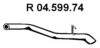 EBERSP?CHER 04.599.74 Exhaust Pipe